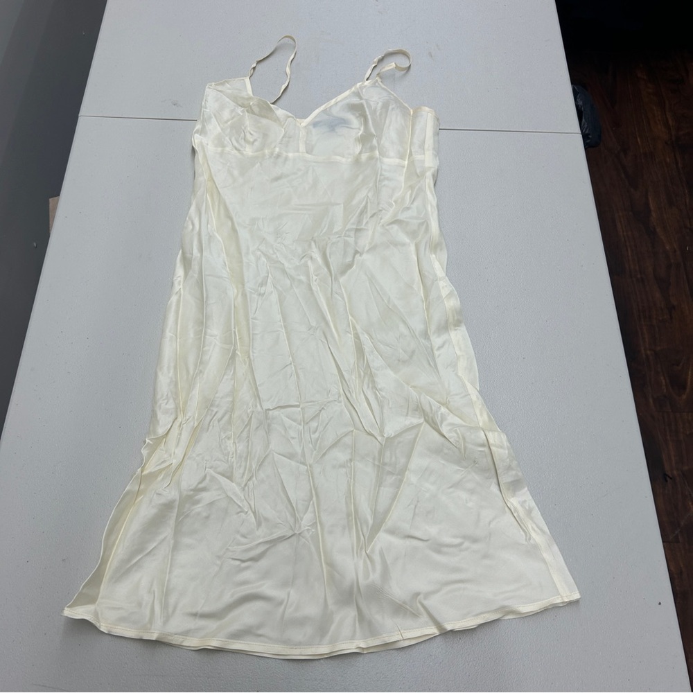 Nanette Lepore Cream Chemise with Adjustable Straps
